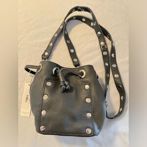 NWT Hammitt Dark Green/Teal Leather Crossbody Bag